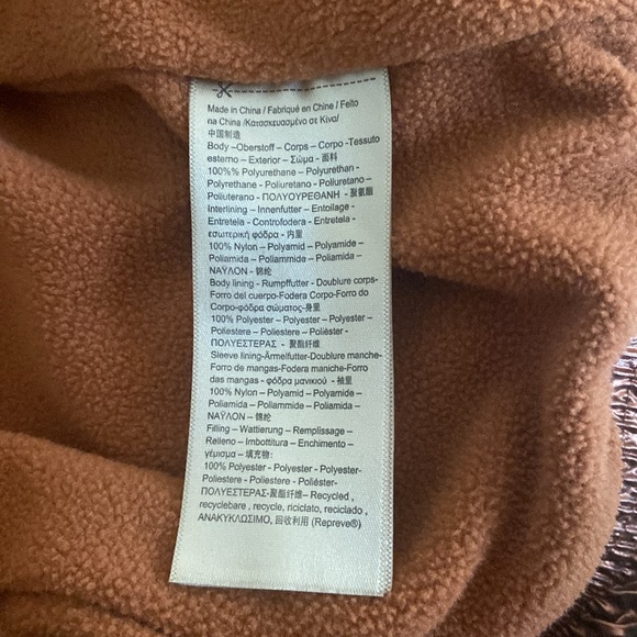 Scotch & Soda Hedda Copper/Bronze Puffer Down Jacket - Picture 5 of 8